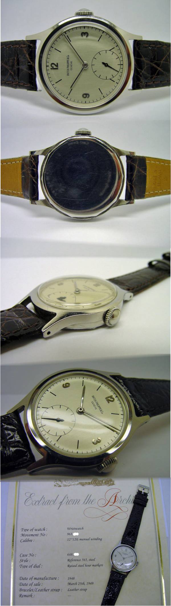Patek Philippe PPC 565 in Stahl